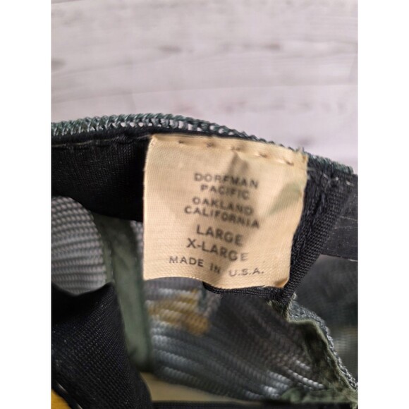 Vintage Oakland Athletics A's Trucker Mesh MLB Baseball Cap - Picture 4 of 4